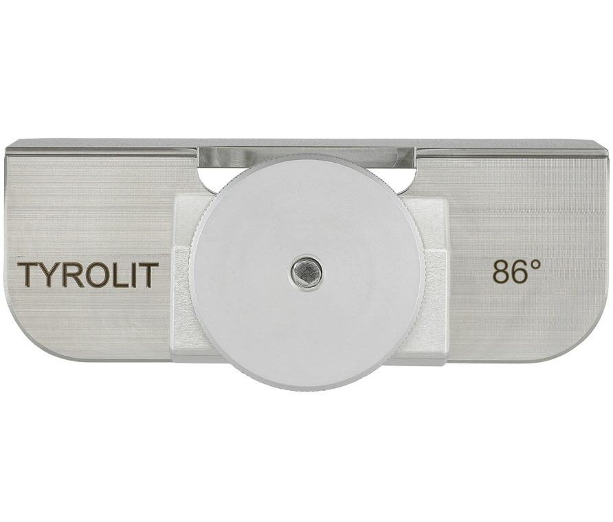 Angolo in acciaio inox TYROLIT Life 86°