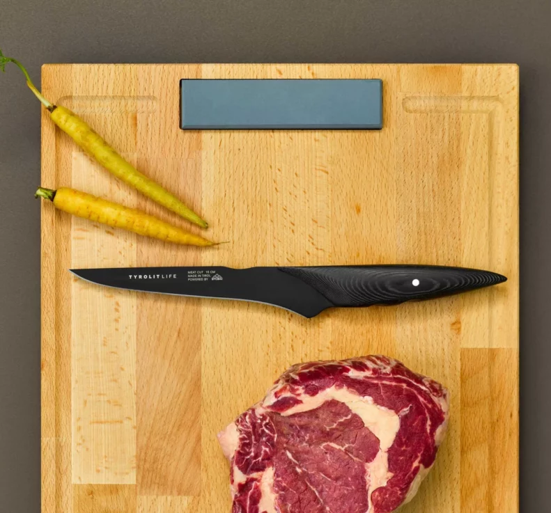 TYROLIT Life Darkline Meat Cut Coltello 15cm