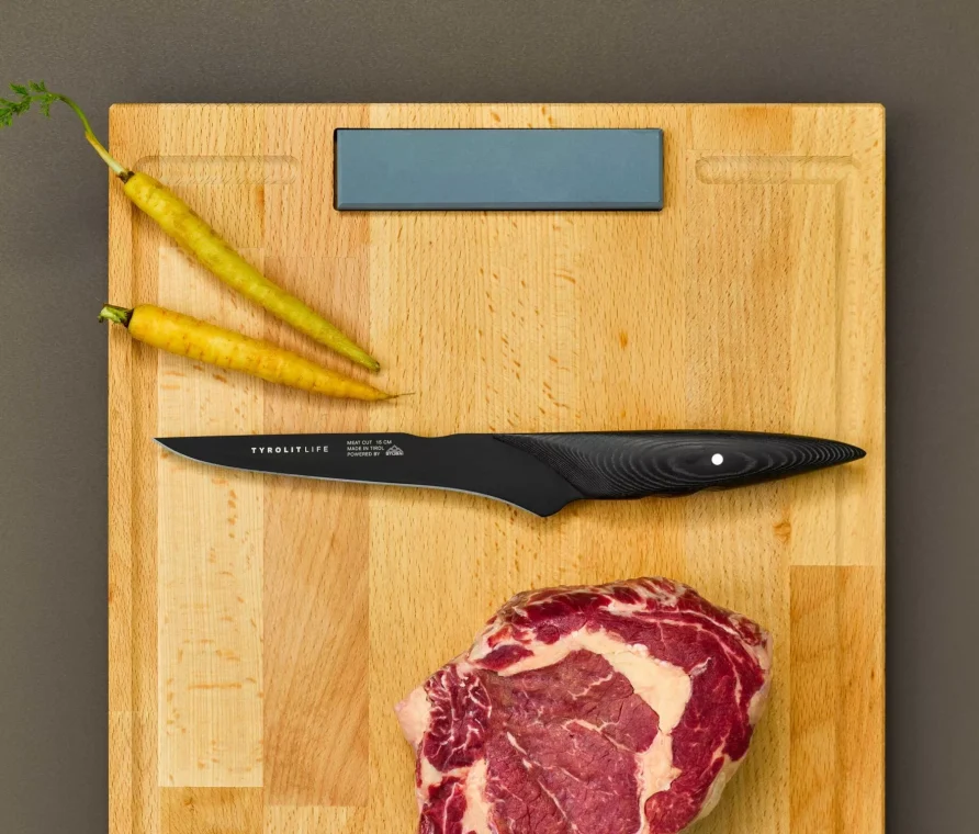 TYROLIT Life Darkline Meat Cut Coltello 15cm